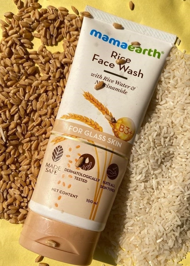 Mamaearth Rice Face wash